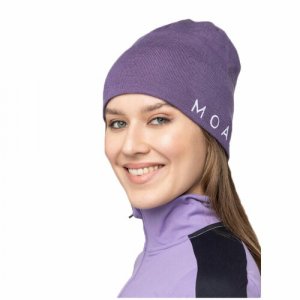 Шапка , размер OneSize, фиолетовый MOAXSPORT. Цвет: фиолетовый