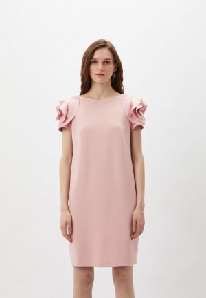 Платье Pietro Brunelli Milano. Цвет: розовый