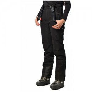 Горнолыжные брюки женские 7150-1 БР размер 50, черный AZIMUTH. Цвет: черный
