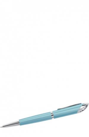 Шариковая ручка Crystal Starlight Swarovski. Цвет: голубой