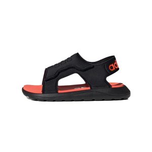 Comfort Sandal J Black Solar Red Детские кроссовки Core-Black Cloud-White EG2232 Adidas