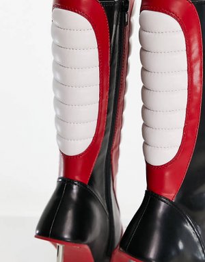 Ботинки в стиле колор-блок Motorsport Jeffrey Campbell