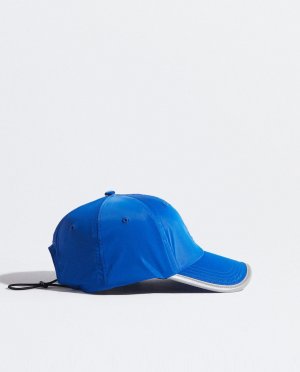 Однотонная синяя женская кепка Parfois, синий PARFOIS