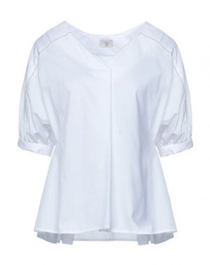 Блузка EMMA & GAIA. Цвет: белый