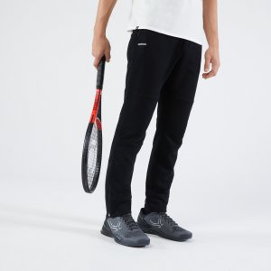 Мужские теннисные брюки - мягкий черный Artengo