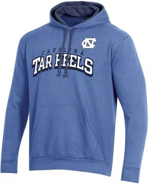 Мужской пуловер с капюшоном North Carolina Tar Heels синий Champion