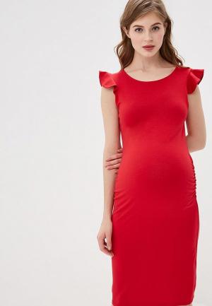Платье Envie de Fraise. Цвет: красный