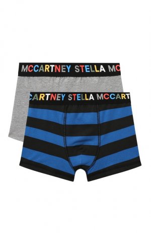 Комплект из двух трусов-боксеров Stella McCartney. Цвет: разноцветный