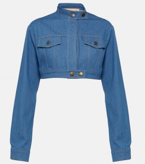 Укороченная джинсовая куртка Pilla AYA MUSE, синий Muse