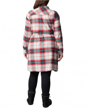 Платье Plus Size Holly Hideaway Flannel Dress, цвет Red Lily Ombre Tartan Columbia