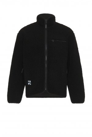 Куртка Spencer Polar Fleece Full Zip, черный Saturdays Nyc