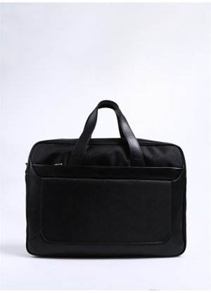 Черная мужская сумка для ноутбука Pierre Cardin