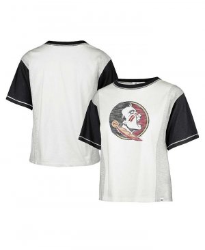 Женская белая рваная футболка Florida State Seminoles Premier Tilda '47 Brand, белый '47 Brand