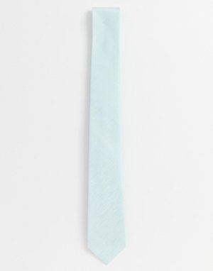 Однотонный галстук -Зеленый French Connection