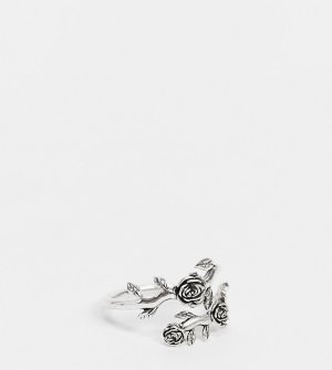 Кольцо в несколько оборотов из стерлингового серебра Damask-Серебристый Regal Rose