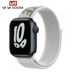 Нейлоновый ремешок-петля для часов Apple Watch, ремешок 42 мм, 45 замена iWatch Series 6 SE 5 4 3 2 1, браслет 41 40 38 браслеты VA VOOM