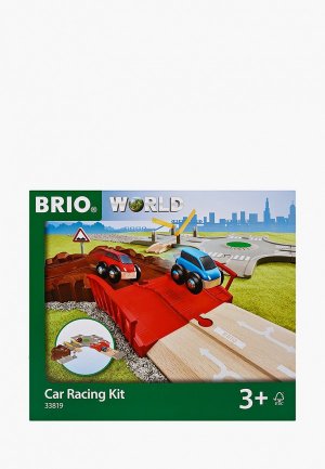 Набор игровой Brio с Автодорогой, мостом и переездом. Цвет: разноцветный