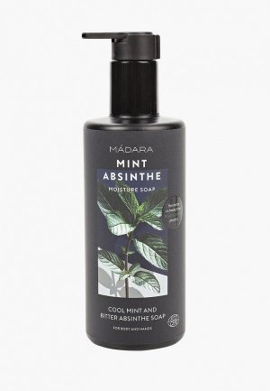Жидкое мыло Madara для тела и рук Mint Absinthe, 300 мл. Цвет: прозрачный