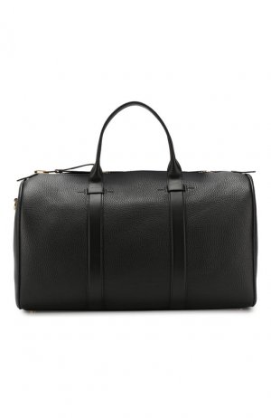 Кожаная дорожная сумка Tom Ford. Цвет: чёрный