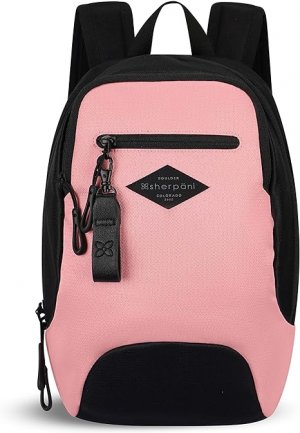 Мини-рюкзак для женщин Vespa, RFID-защита, вишневый Sherpani