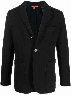Однобортный пиджак Barena. Цвет: черный