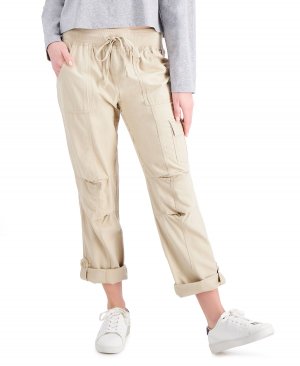 Женские прямые брюки alton с манжетами , хаки Tommy Hilfiger