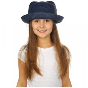 Шляпа , размер S(48-50), синий Solorana. Цвет: темно-синий/синий