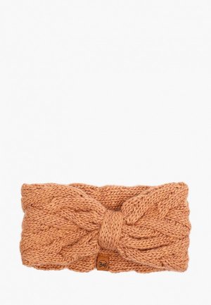 Повязка Buff Knitted Headband Caryn. Цвет: коричневый