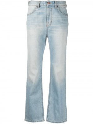 Расклешенные джинсы средней посадки Victoria Beckham. Цвет: синий
