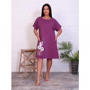 Платье , размер 48, фиолетовый Dianida. Цвет: фиолетовый