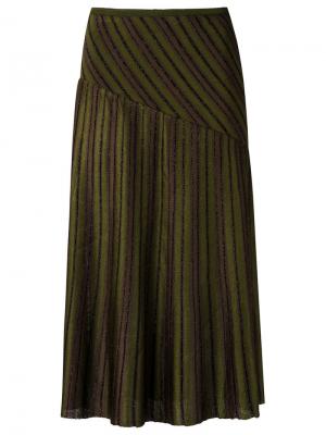 Midi knit skirt Gig. Цвет: зелёный