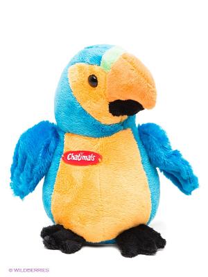 Попугай-повторюшка Dragon-i. Цвет: голубой, оранжевый, желтый