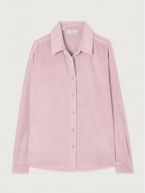 Рубашка свободного кроя , розовый American Vintage