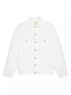 Джинсовая куртка оверсайз , белый Givenchy