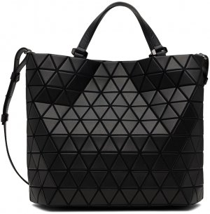 Черная матовая сумка-тоут с кристаллами , цвет Matte black Bao Issey Miyake