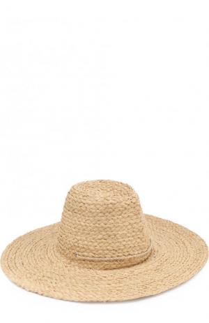 Соломенная шляпа Artesano. Цвет: бежевый