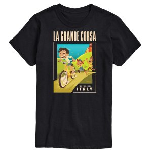 Мужская футболка 's Luca La Grande с графическим рисунком открытки Disney