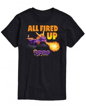 Мужская футболка Spyro All Fired Up AIRWAVES, черный Airwaves