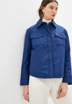 Куртка утепленная Max&Co. Цвет: синий