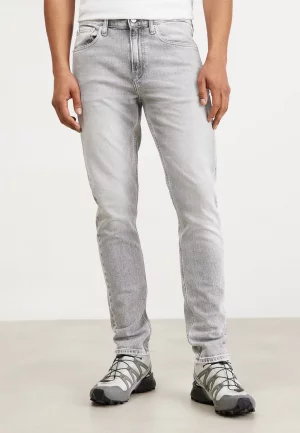 Зауженные джинсы, черный деним Calvin Klein Jeans