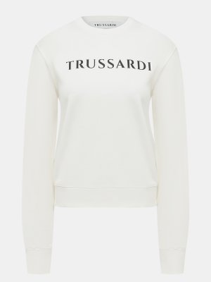 Свитшоты Trussardi. Цвет: белый