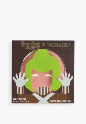 Румяна Revolution Willy Wonka & The Chocolate Factory x Blusher, 8 г. Цвет: розовый