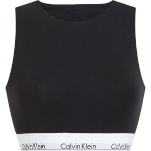 Спортивный бюстгальтер 000QF7626E Unlined, черный Calvin Klein