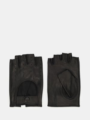 Кожаные перчатки ORSA. Цвет: черный