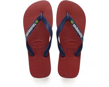 Сандалии Brazil Logo Flip Flop Sandal, красный Havaianas