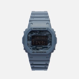 Наручные часы G-SHOCK DW-5600CA-2 CASIO. Цвет: синий