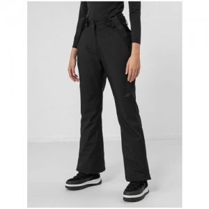 Горнолыжные штаны WOMENS SKI TROUSERS H4Z21-SPDN002-20S L 4F. Цвет: черный