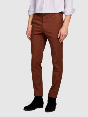 Узкие брюки чиносы , коричневый Sisley