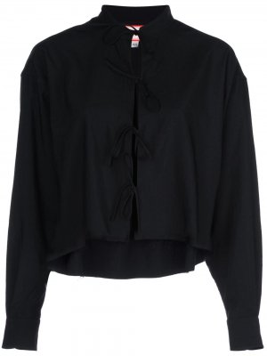 Куртка-рубашка с завязками FUNG LAN AND CO.. Цвет: черный