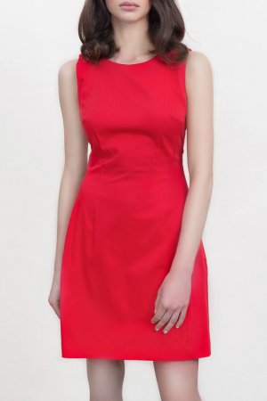 Платье MISEBLA. Цвет: красный